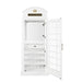 English Phone Booth Bar Cabinet - Hull of a Good White