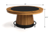 Prohibition 60in Poker Table - measurements
