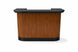 Prohibition 60in Cocktail Bar - Walnut front view