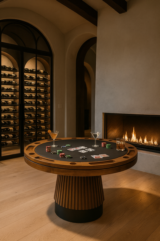 Prohibition 48in Poker Table - lifestyle