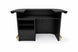 Prohibition 60in Cocktail Bar - Black back view