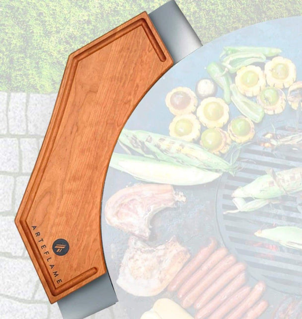 Arteflame Custom Cherry Wood Cutting Block