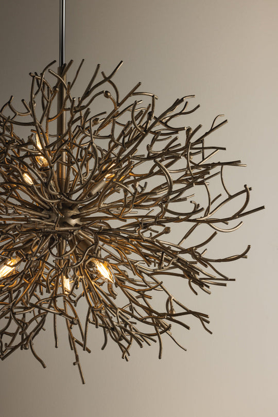 Troy Sierra Flush Mount in lifestyle setting