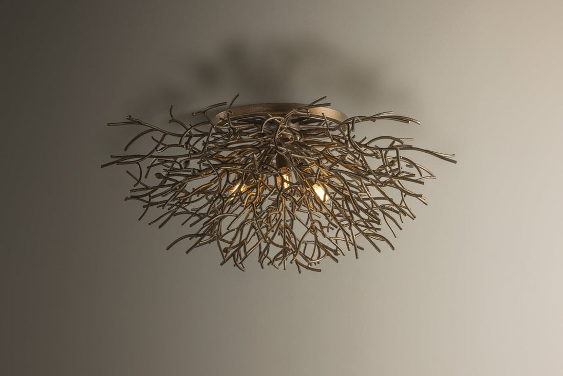 Troy Sierra Flush Mount in lifestyle setting