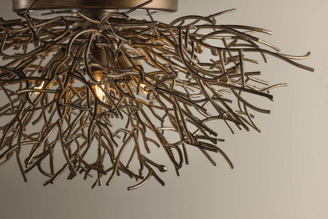 Troy Sierra Flush Mount in lifestyle setting