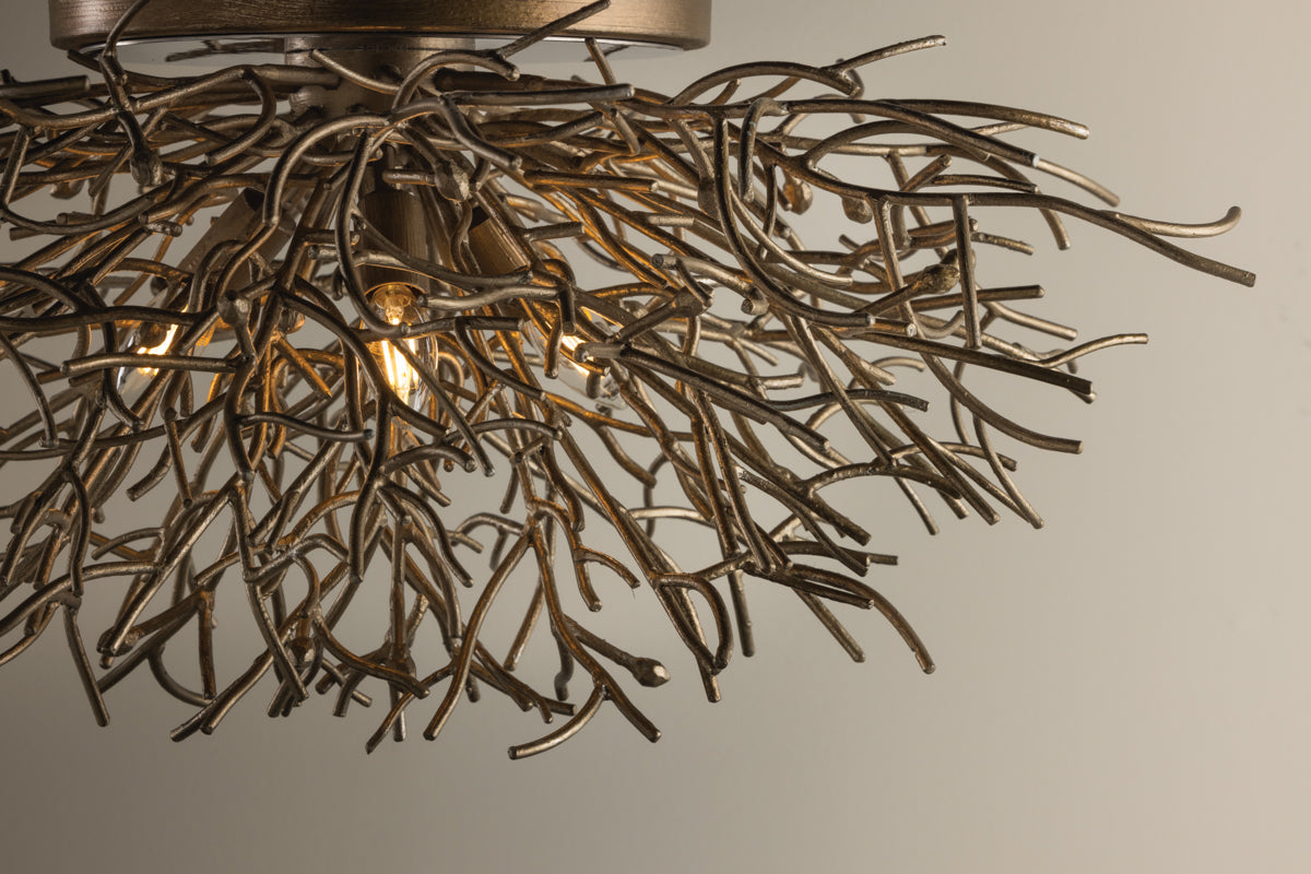Troy Sierra Flush Mount in lifestyle setting