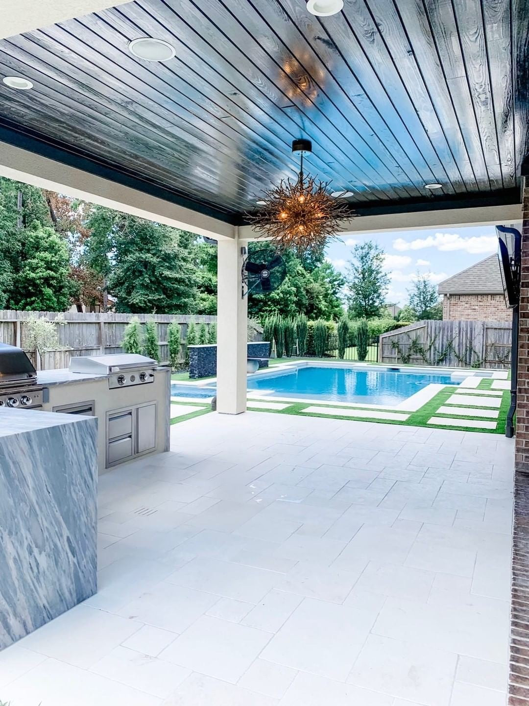 Troy Sierra Chandelier lifestyle setting