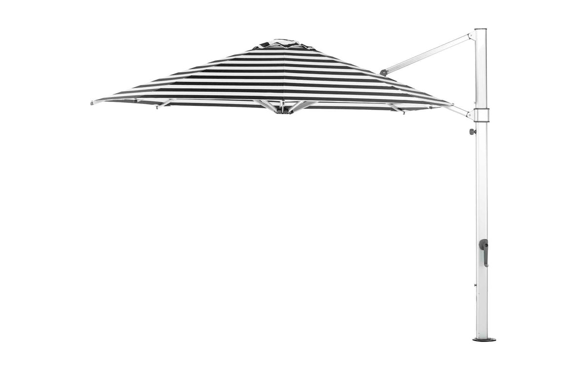Ultra Cantilever Umbrella 11' Octagon - Black Stripe