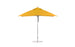 Essential Umbrella 10' Square Pulley - Sunflower Yellow canopy