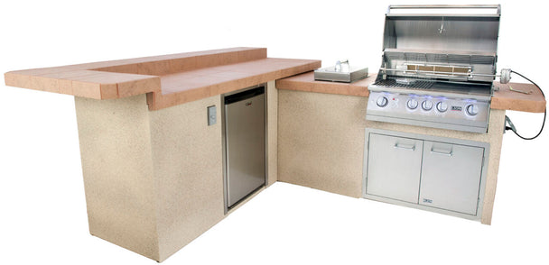 Lion Premium Grills American Q BBQ Island