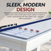 Crestline 12-ft Outdoor Shuffleboard Table - White