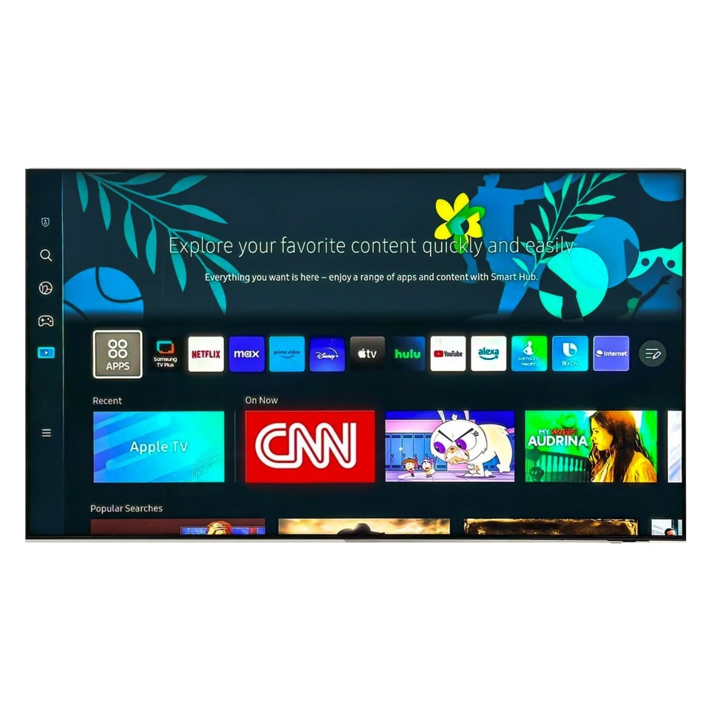Titan S300 Mini-LED Outdoor TV, Full Sun, IP65 Smart Weatherproof TV, 4K HDR, 120 Hz, Tizen AI OS, Up To 2500 Nits, Wi-Fi 5, HDR10+, Outdoor TV Cover, Slim Bezel, 2 Year Warranty
