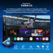 Commercial-Grade Titan Weatherproof Outdoor TV Full Sun QLED 4K Smart TV powered by Samsung Tizen SmartThings, Bonus: Premium Tv Cover + Roku Stick