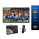 Commercial Titan Weatherproof Outdoor TV Full Sun QNED 4K Smart TV powered by LG WebOS, Bonus: Premium Tv Cover + Roku Stick