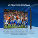 Commercial Titan Weatherproof Outdoor TV Full Sun QNED 4K Smart TV powered by LG WebOS, Bonus: Premium Tv Cover + Roku Stick
