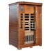 2-Person Hemlock Premium Infrared Sauna w/ 6 Carbon Heaters
