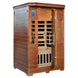 2-Person Hemlock Premium Infrared Sauna w/ 6 Carbon Heaters