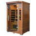 2-Person Hemlock Premium Infrared Sauna w/ 6 Carbon Heaters