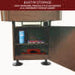 Challenger Shuffleboard Table - Walnut Finish