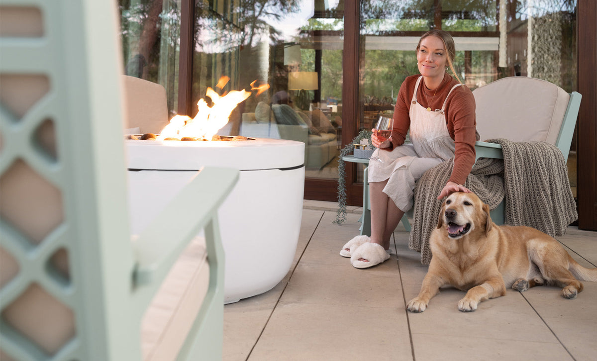 Fire & Lighting Fire Pit lifestyle photo