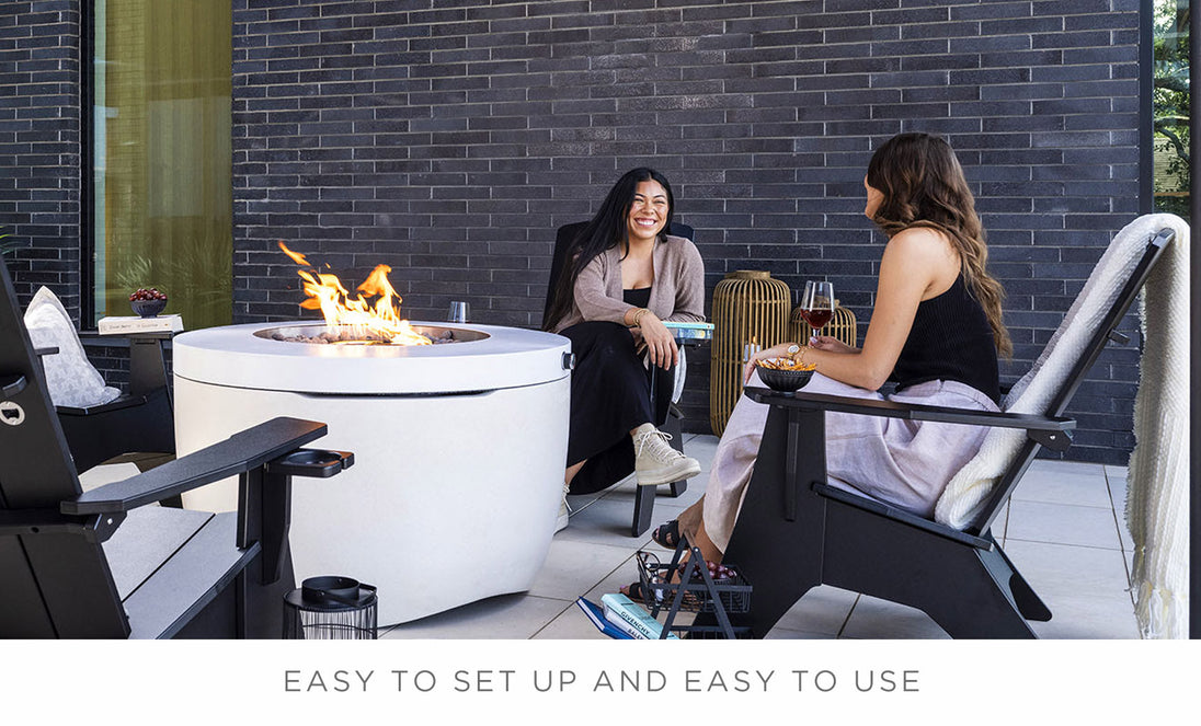Fire & Lighting Fire Pit easy setup