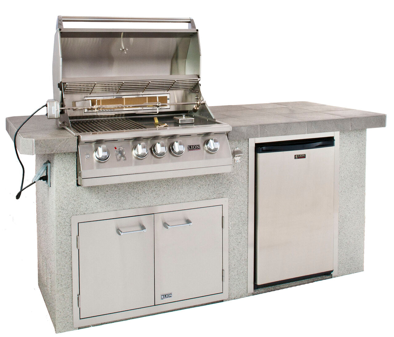 Lion Premium Grills Advanced Q BBQ Island