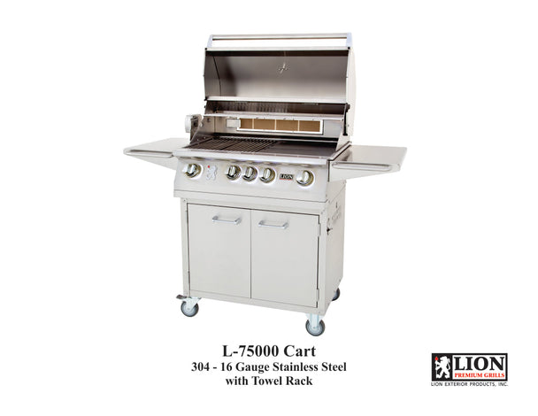Lion Premium Grills L-75000 Premium Cart Open Doors