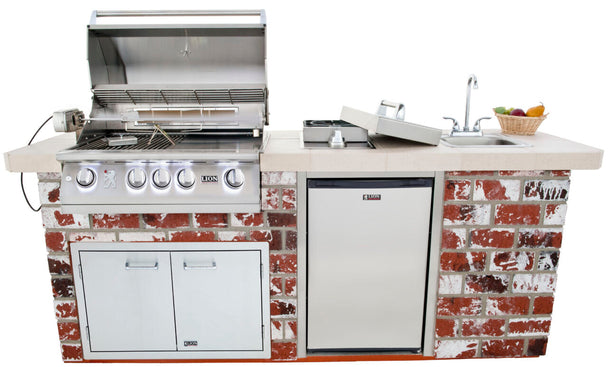 Lion Premium Grills Premium Q BBQ Island