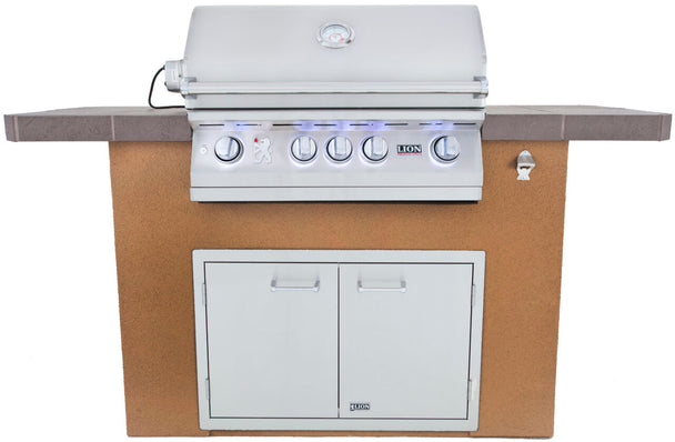 Lion Premium Grills Prominent Q BBQ Island
