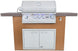 Lion Premium Grills Prominent Q BBQ Island