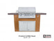 Lion Premium Grills Prominent Q BBQ Island View 2