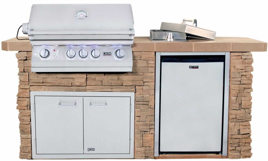 Lion Premium Grills Sensational Q BBQ Island