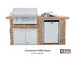 Lion Premium Grills Sensational Q BBQ Island View 2