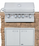 Lion Premium Grills Sensational Q BBQ Island Layout