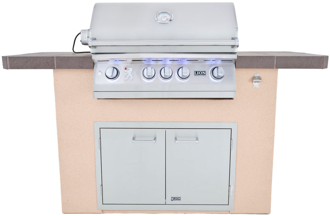Lion Premium Grills Superior Q BBQ Island
