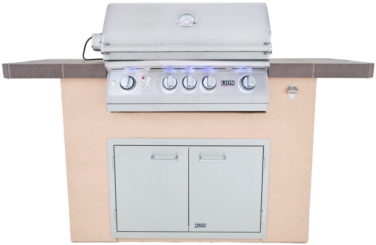 Lion Premium Grills Superior Q BBQ Island