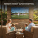 Titan G300 Mini-LED Outdoor TV, Full Sun, IP65 Smart Weatherproof TV, 4K HDR, 144 Hz, Google AI OS, Up to 5000 Nits, Wi-Fi 5, Dolby Vision & Atmos, Bang & Olufsen, Outdoor TV Cover, Slim Bezel, 2 Year Warranty