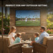 Titan G300 Mini-LED Outdoor TV, Full Sun, IP65 Smart Weatherproof TV, 4K HDR, 144 Hz, Google AI OS, Up to 5000 Nits, Wi-Fi 5, Dolby Vision & Atmos, Bang & Olufsen, Outdoor TV Cover, Slim Bezel, 2 Year Warranty