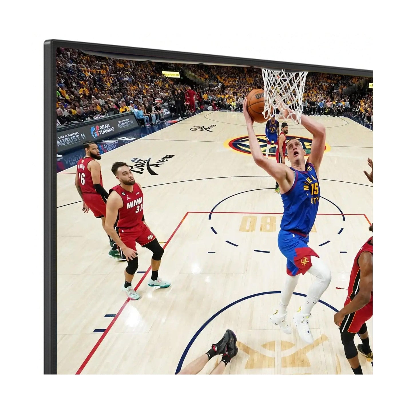 Titan L100 QNED Outdoor TV, Covered Patio, IP65 Smart Weatherproof TV, 4K HDR, 60 Hz, Web AI OS, Wi-Fi 5, Dolby Digital, Outdoor TV Cover, Slim Bezel, 2 Year Warranty