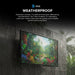 Titan L300 Mini-LED QNED Outdoor TV, Full Sun, IP65 Smart Weatherproof TV, 4K HDR, 120 Hz, Web AI OS, 1500 Nits, Wi-Fi 6E, Dolby Vision, Outdoor TV Cover, Slim Bezel, 2 Year Warranty