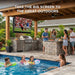 Titan L300 Mini-LED QNED Outdoor TV, Full Sun, IP65 Smart Weatherproof TV, 4K HDR, 120 Hz, Web AI OS, 1500 Nits, Wi-Fi 6E, Dolby Vision, Outdoor TV Cover, Slim Bezel, 2 Year Warranty