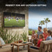 43 Inch Titan S200 QLED Outdoor TV, Partial Sun, IP65 Smart Weatherproof TV, 4K HDR, 120 Hz, Tizen AI OS, 1000 Nits, Wi-Fi 5, HDR10+, Outdoor TV Cover, Slim Bezel, 2 Year Warranty