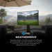 55 Inch Titan S300 Mini-LED Outdoor TV, Full Sun, IP65 Smart Weatherproof TV, 4K HDR, 120 Hz, Tizen AI OS, Up To 2500 Nits, Wi-Fi 5, HDR10+, Outdoor TV Cover, Slim Bezel, 2 Year Warranty