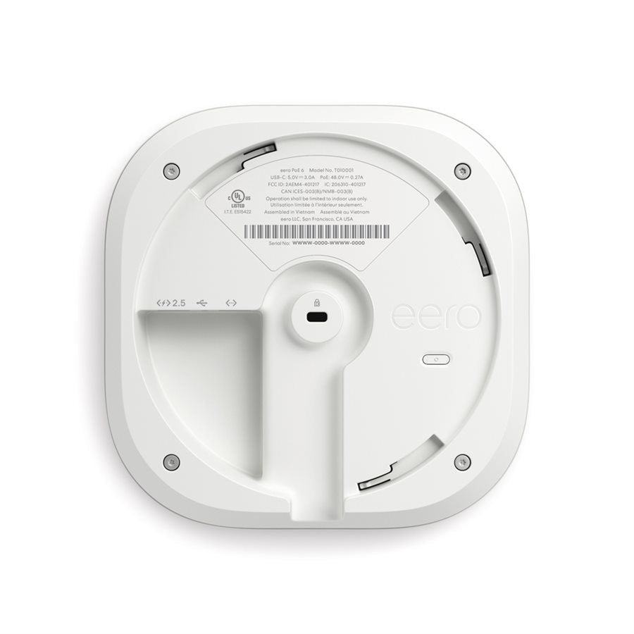 Titan Weatherproof eero PoE 6 Dual-band Wi-Fi 6 Access Point (Individual)