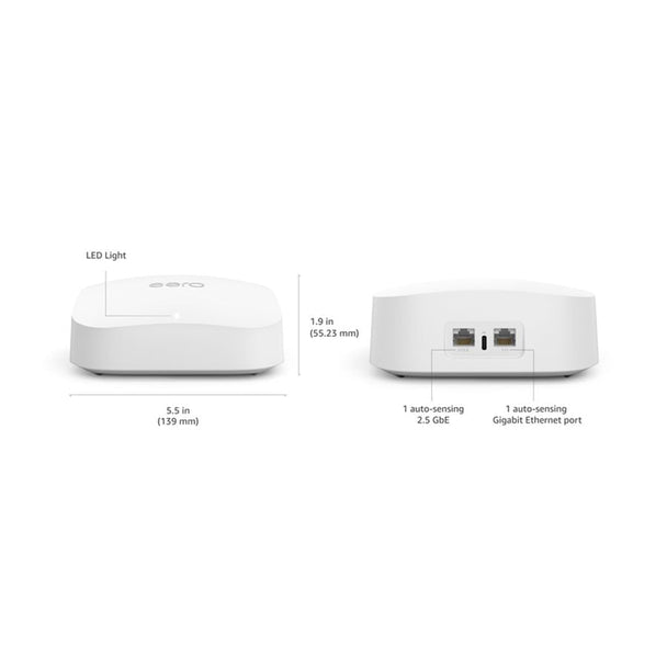 Titan Weatherproof eero Pro 6E individual - Tri-band Mesh Wi-Fi (single)