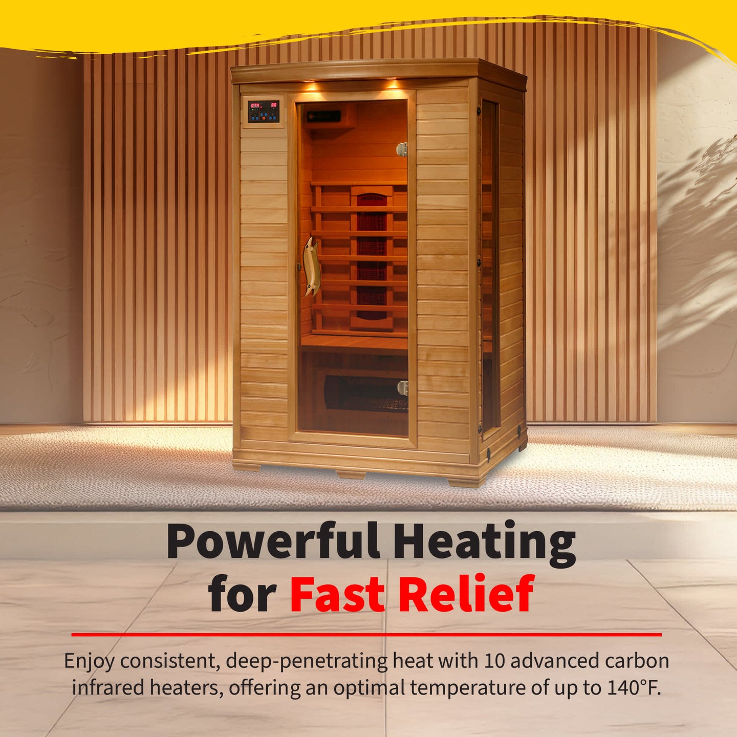 Coronado Ceramic Sauna