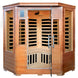 2-Person Hemlock Premium Infrared Sauna w/ 6 Carbon Heaters