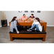 Sherwood 7-ft Air Hockey Table Combo Set with Benches